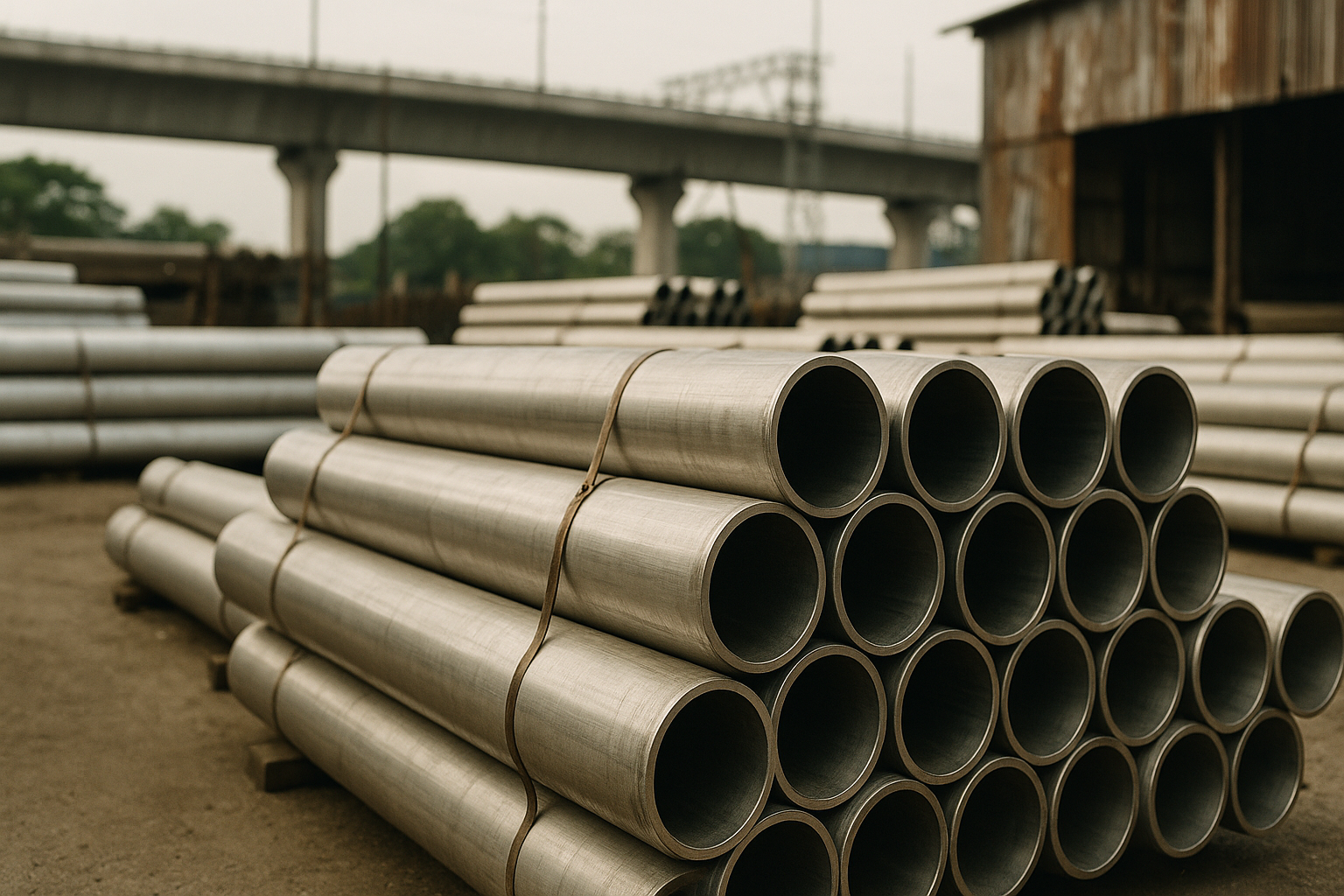 bridge construction duplex seamless pipe supplier india