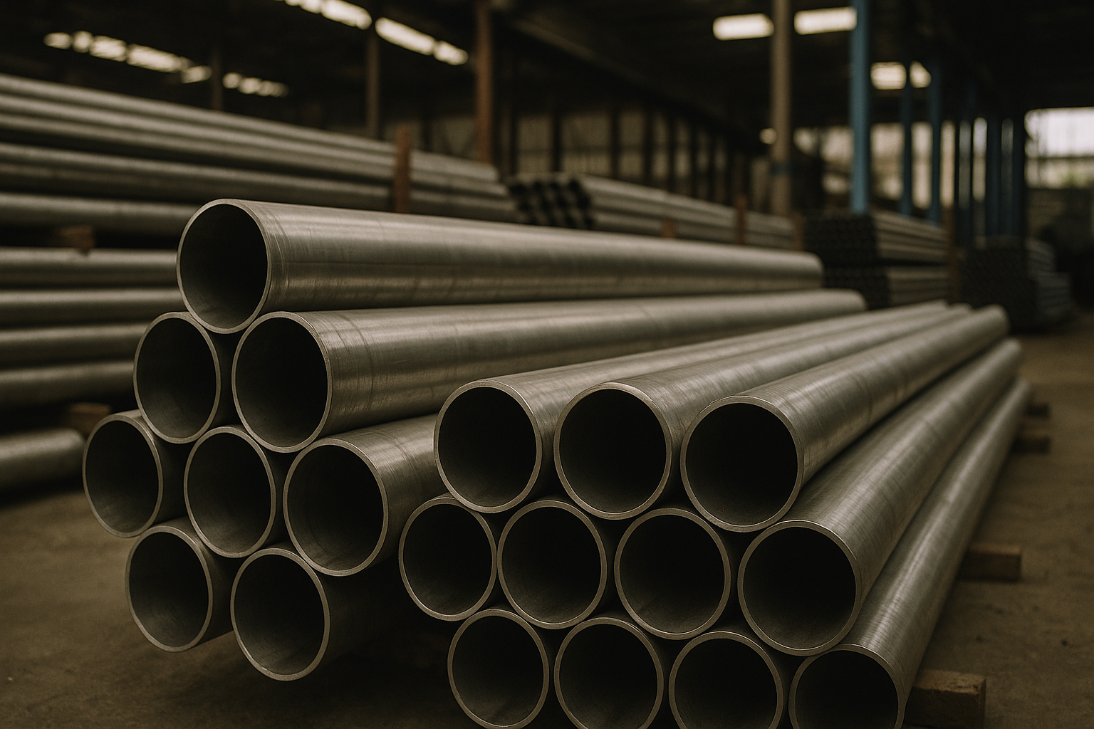construction infrastructure stainless seamless pipe manufacturer india